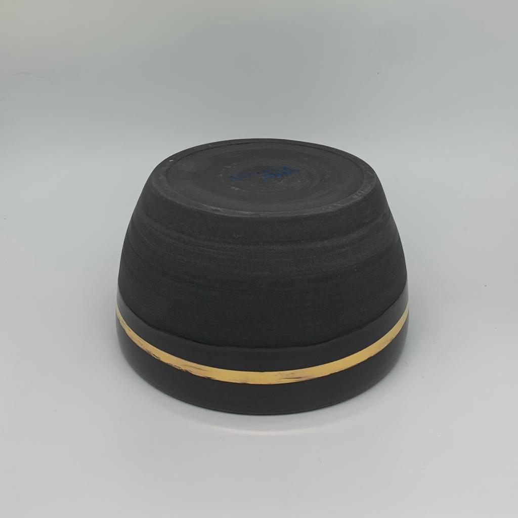 Schalen - Schale Schwarz Gold