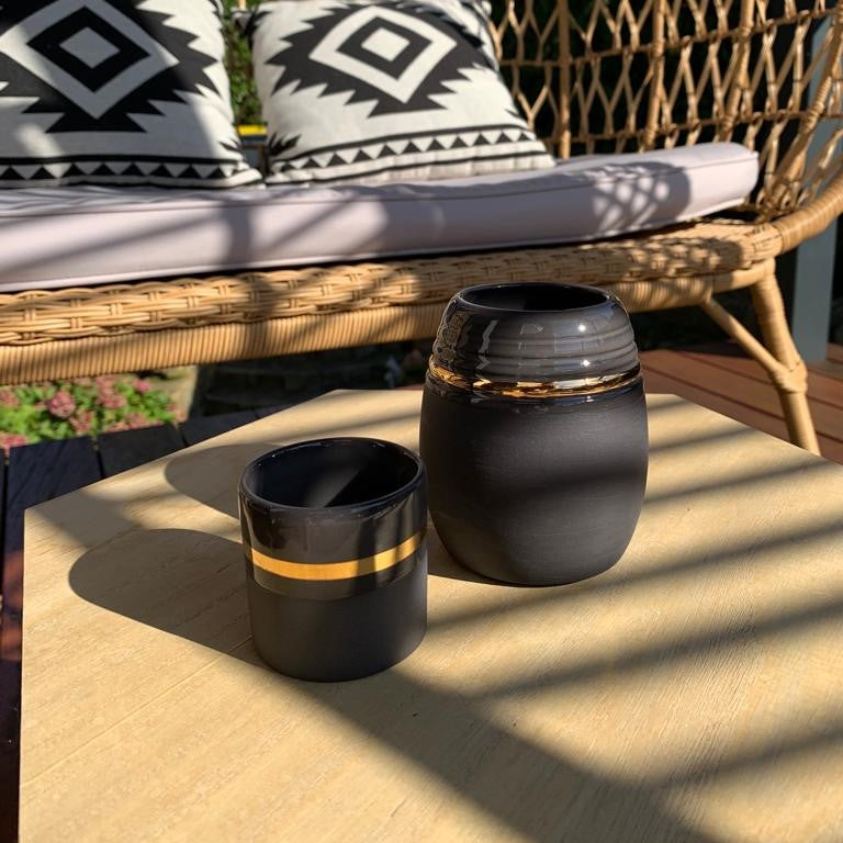 Espresso Macchiato Becher - Espresso Becher Gold