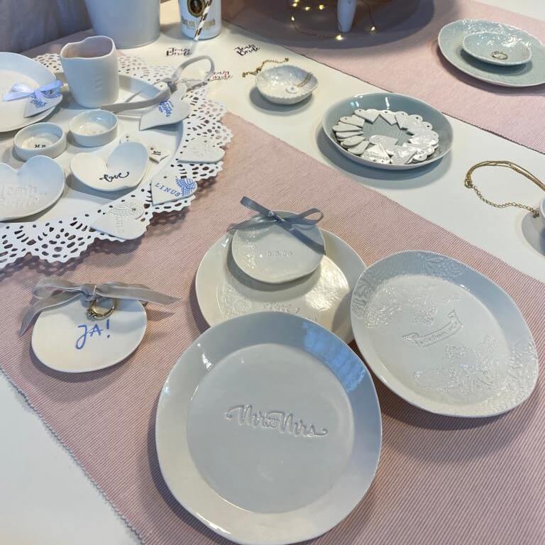 Ring-Schmuckschale - Ring- Schmuckschale in Herzform