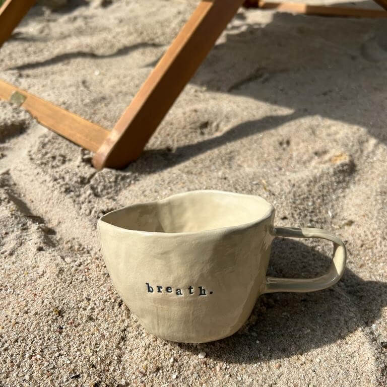 Tasse Sand Breath