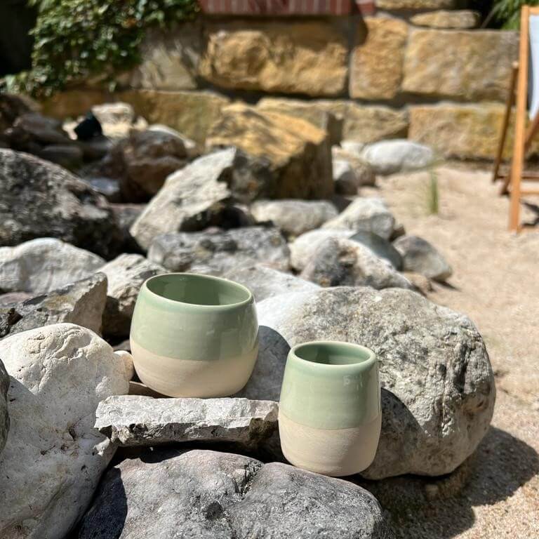 Kaffee- & Teebecher - Curve Espressobecher Grün