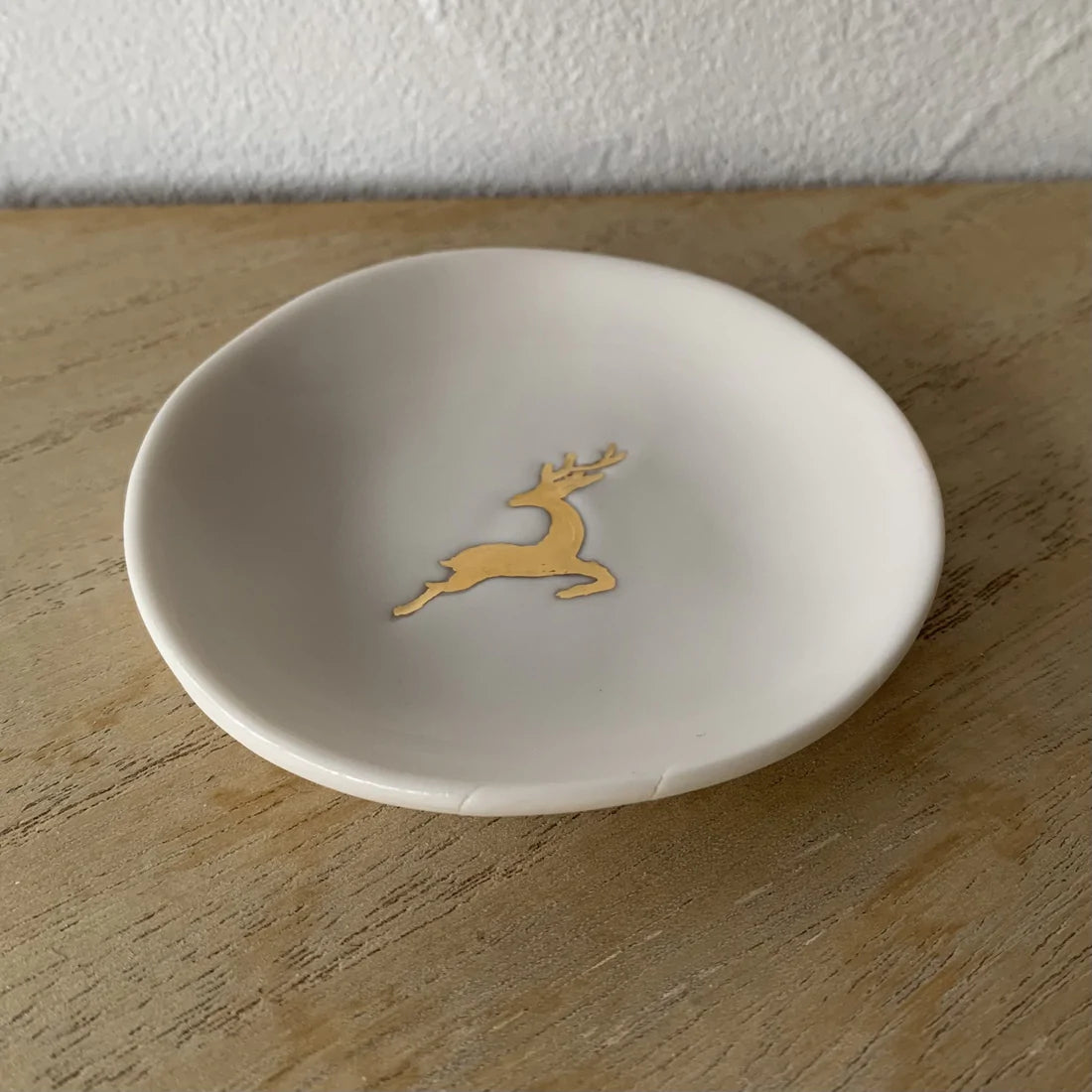 Schmuckschale - Schmuckschälchen Hirsch Grand Flüh Gold