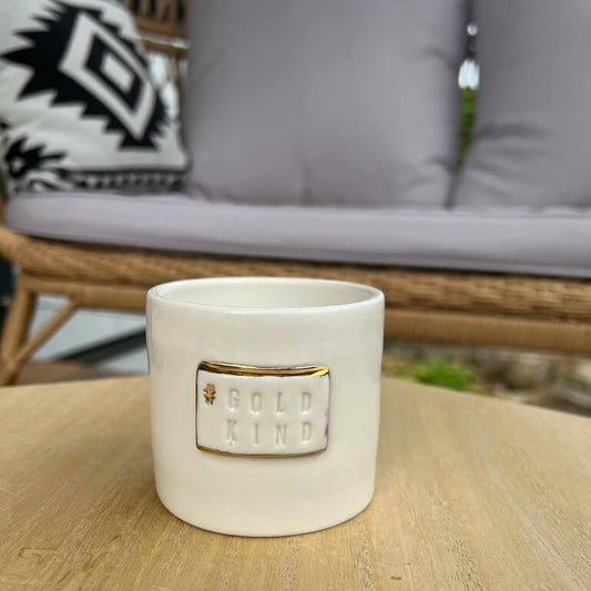 Mug, Tasse, Kaffeetasse, Keramiktasse - Goldkind