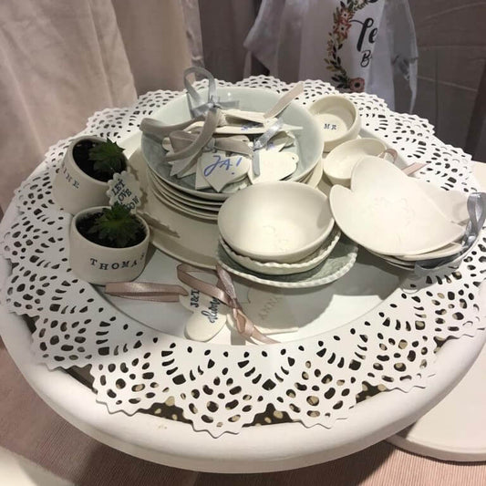 Ring-Schmuckschale - Ring- Schmuckschale in Herzform