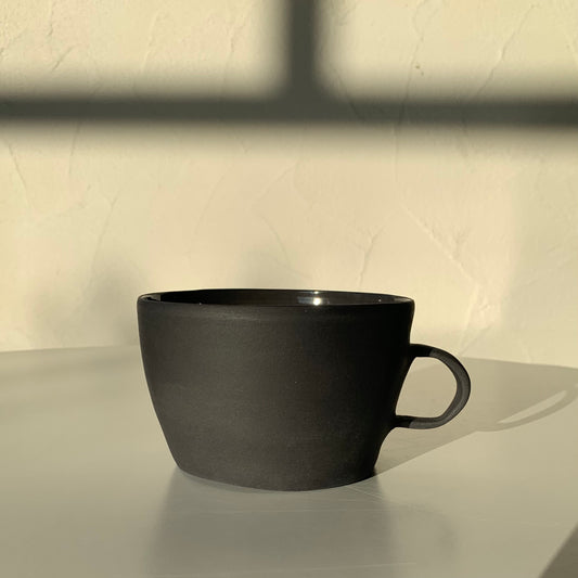 Mug, Tasse, Kaffeetasse, Keramiktasse - Tasse Capuccino Lover Black